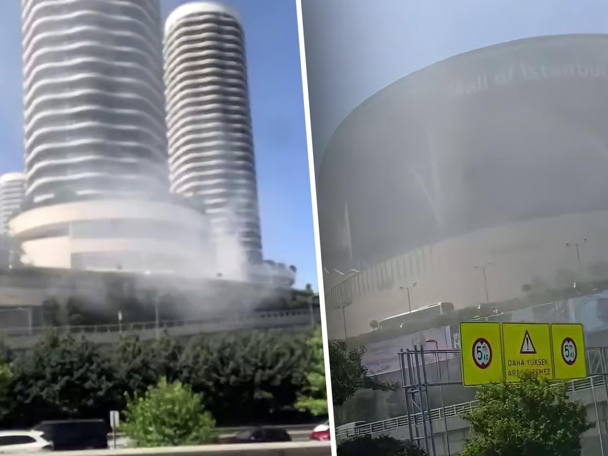 Mall of İstanbul'da yangın paniği