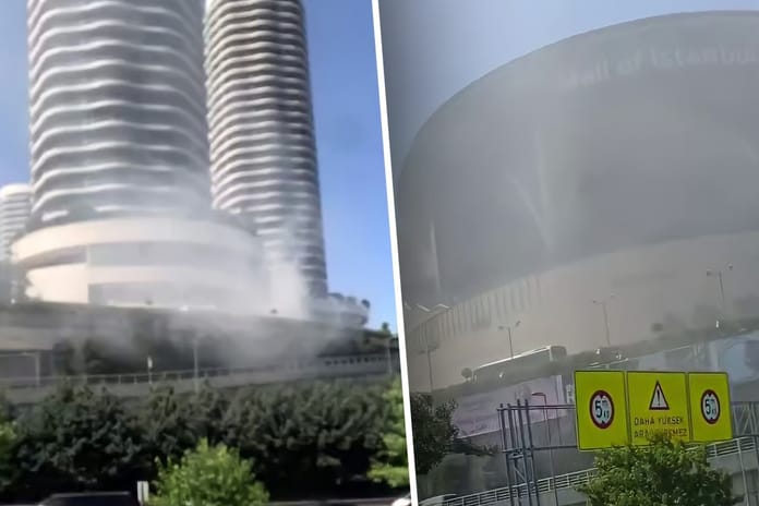 Mall of İstanbul'da yangın paniği