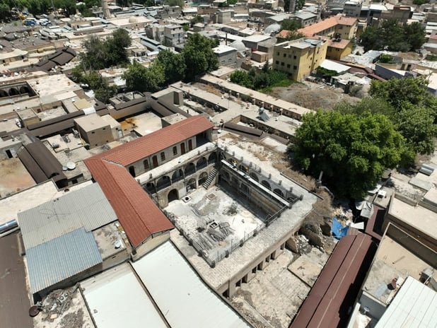 Şanlıurfa'daki tarihi Barutçu Hanı restore ediliyor