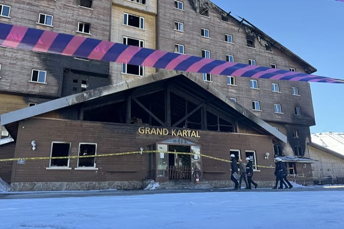 Grand Kartal otel yangını davasında Bolu Belediye Başkan Yardımcısı savunma yaptı