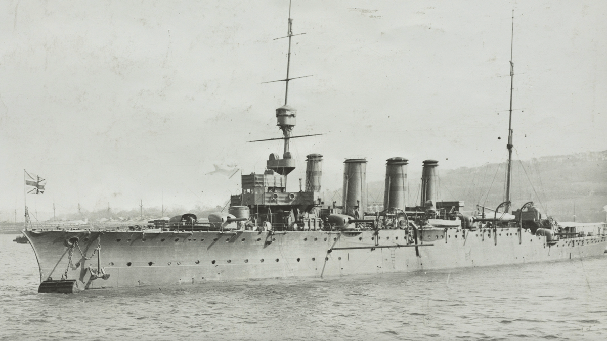 HMS Nottingham, 1915
