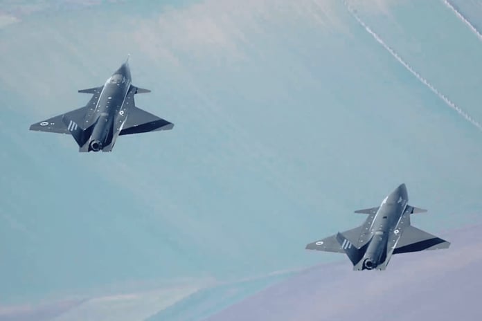 İki Bayraktar KIZILELMA, akıllı filo otonomisiyle kol uçuşu gerçekleştirdi