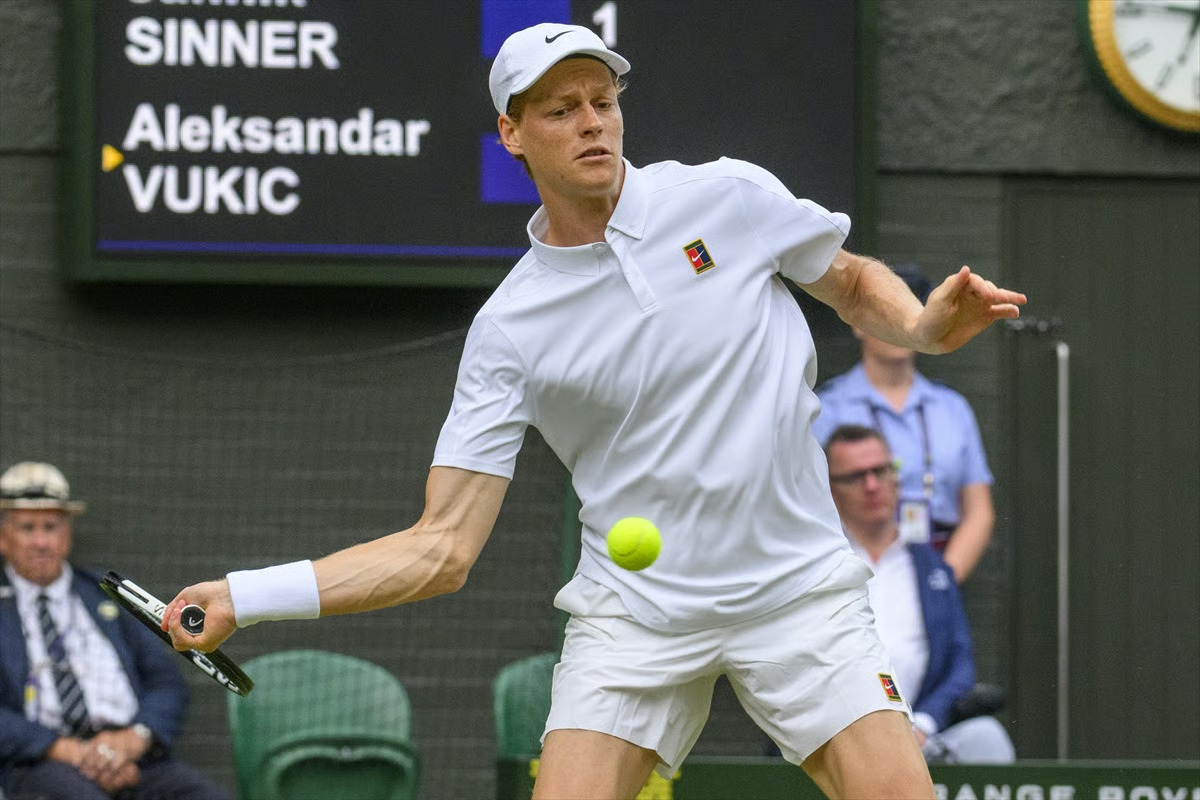 Wimbledon 2.turda Sinner rahat geçti, Cilic şaşırttı