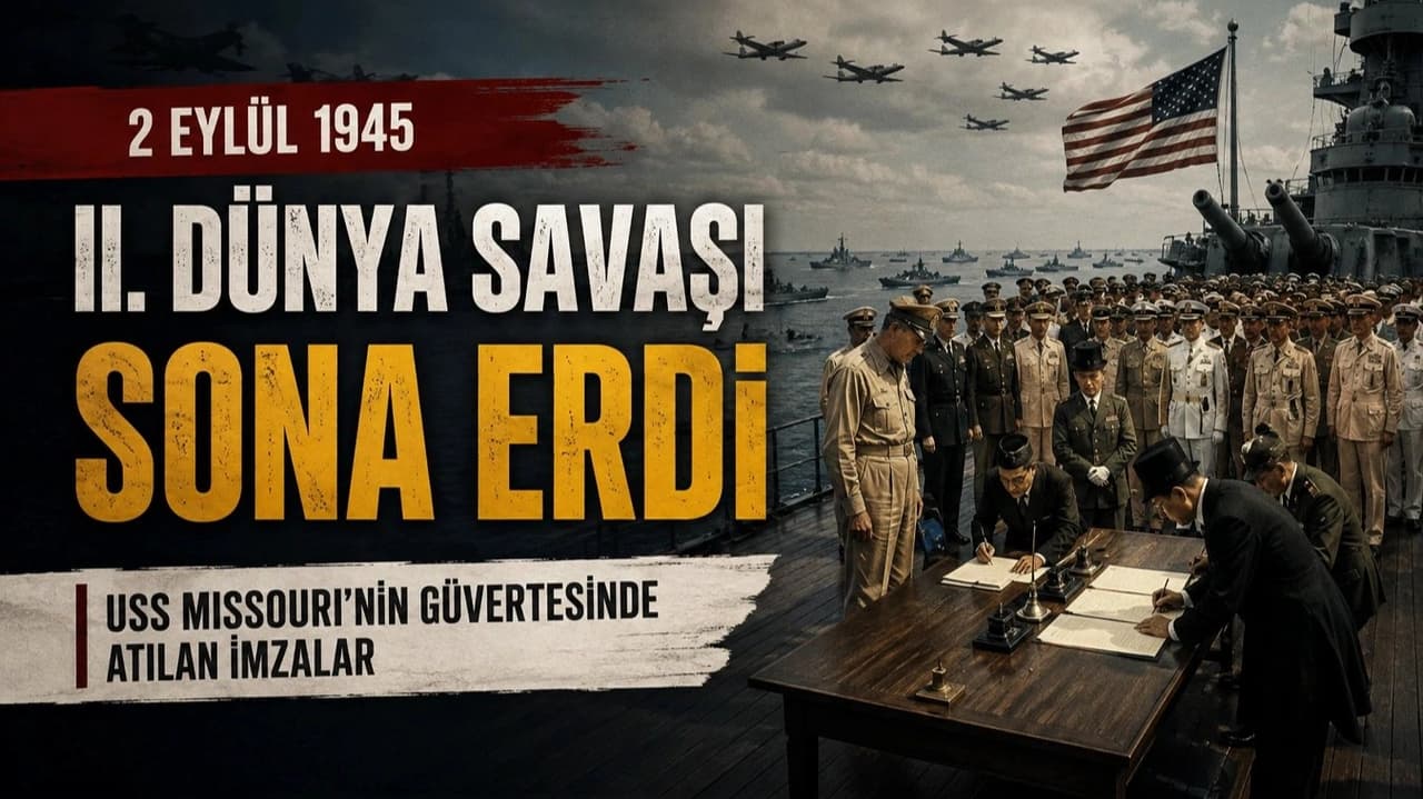 2 Eylül 1945: II. Dünya Savaşı Sona Erdi