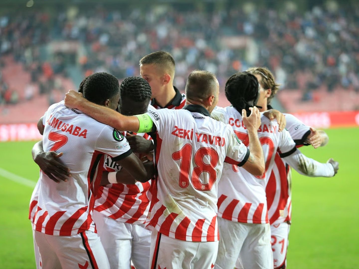 UEFA Konferans Ligi'nde Samsunspor fırtınası: Dinamo Kiev'e gol yağmuru