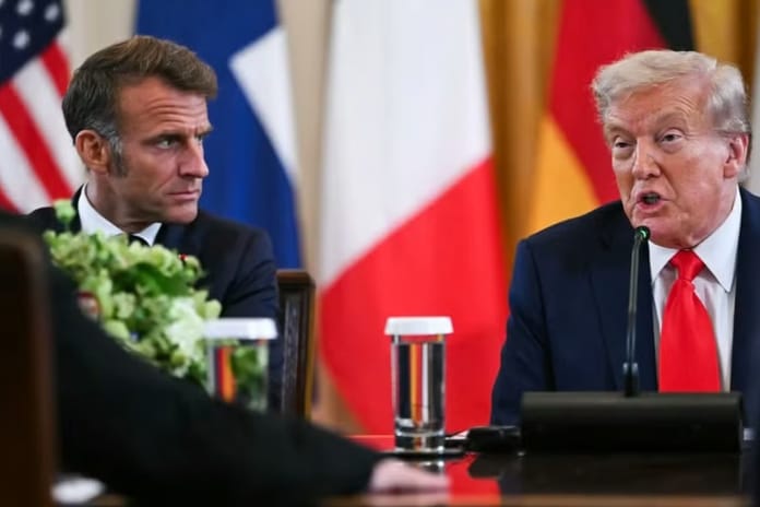 Macron İsrail’in Batı Şeria’yı ilhak girişiminin ABD için kırmızı çizgi olacağını söyledi