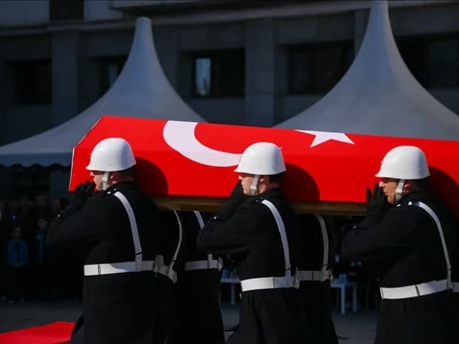Şehidimiz var polis memuru Seçkin Yalçın