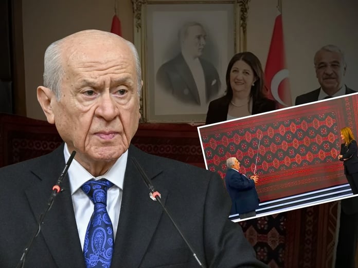Devlet Bahçeli ilk kez açıkladı! Öcalan'dan 'kilim' hediyesi 