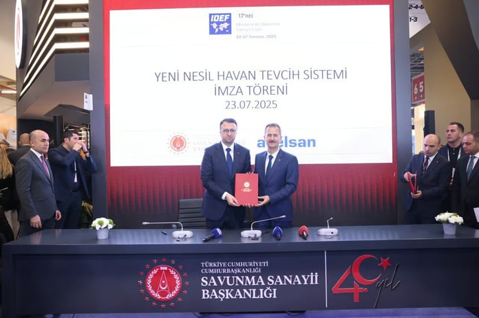 SSB ile ASELSAN arasında yeni nesil Havan Tevcih Sistemi sözleşmesi imzalandı