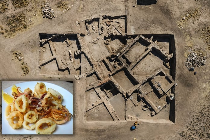 Konyalılar 3 bin 500 yıl önce kalamar tüketmiş