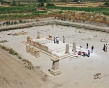 Magnesia Antik Kenti'nde 2400 yıllık agora gün yüzüne çıkıyor