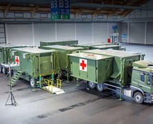 Rheinmetall Mobile Systeme Danimarka’ya beş adet Role 2 sahra hastanesi tedarik edecek