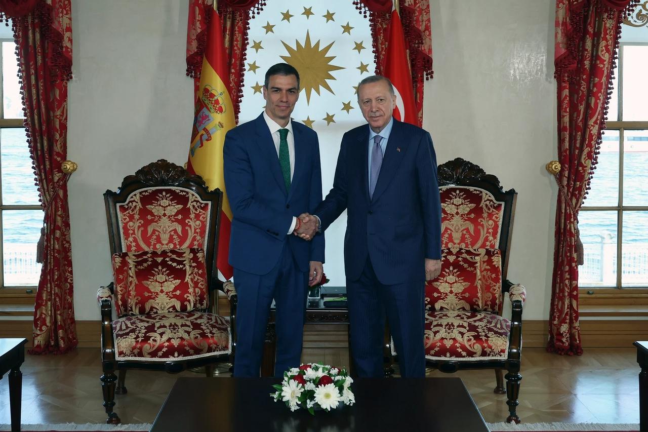 Cumhurbaşkanı Erdoğan, İspanya Başbakanı ile görüştü