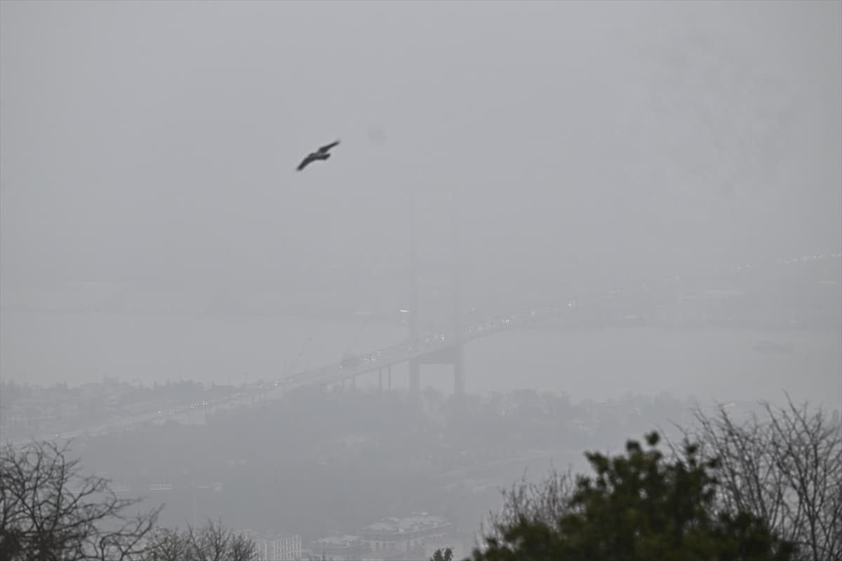 İstanbul'da sabah saatlerinde sis etkili oluyor