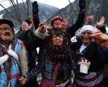 Karadeniz’de kış masalı başladı: Uzungöl Kış Festivali'nden renkli kareler