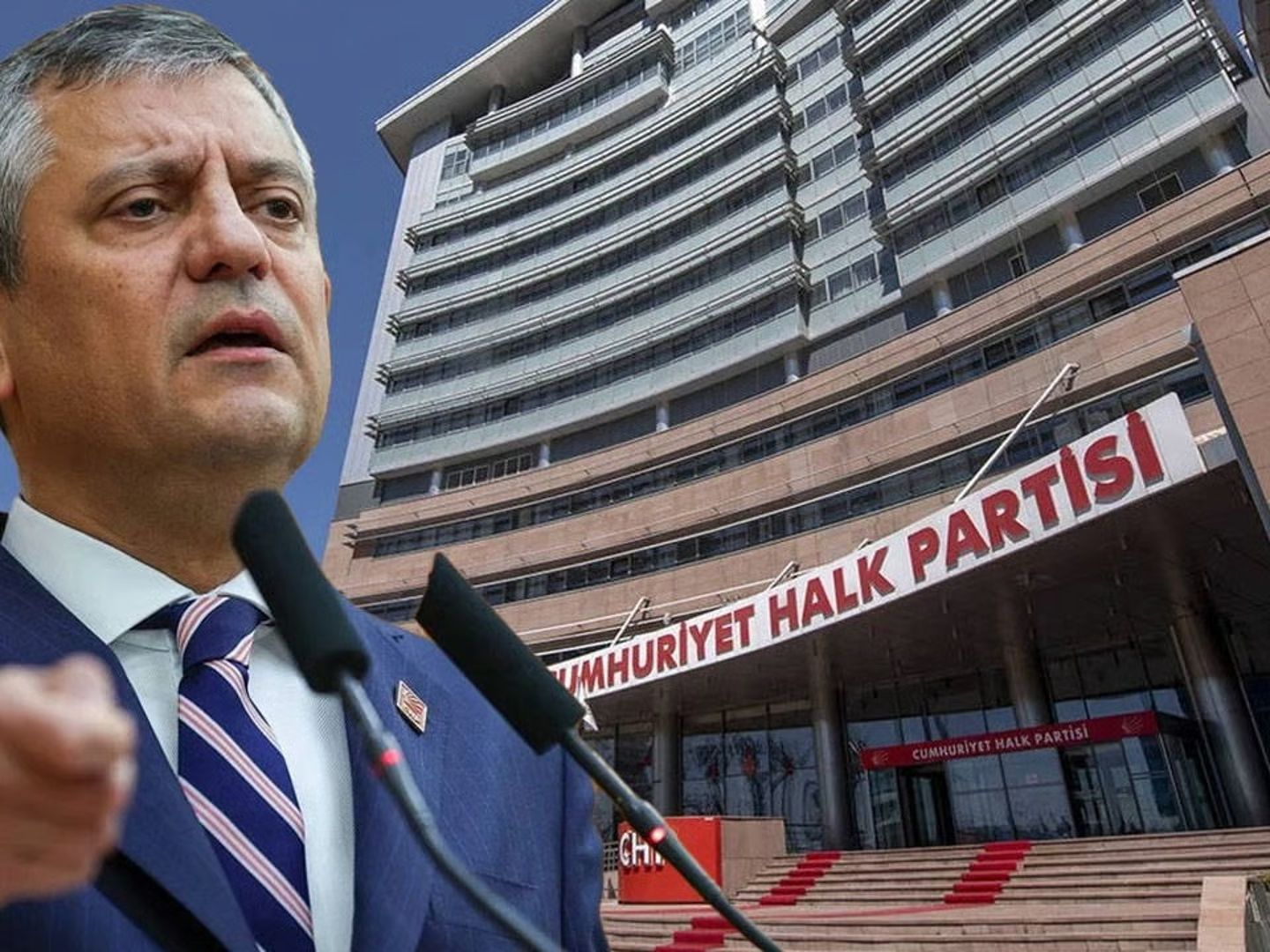 Özgür Özel CHP Genel Merkezi'nden ayrıldı: Geri gelmek üzere çıkıyoruz