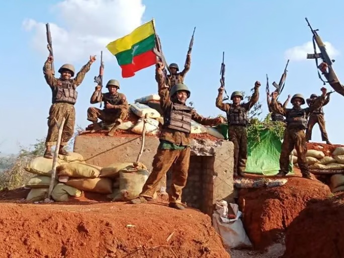 Myanmar Military Reclaims Key Town After Yearlong Battle