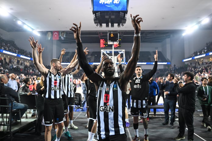EuroCup'ta Türk derbisinde kazanan Beşiktaş oldu: Türk Telekom'un 5 maçlık serisi bitti
