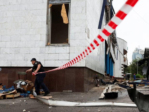 Rusya gece saatlerinde Kiev'e saldırı düzenledi