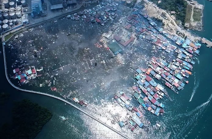 Su köyü yok oldu - Reuters