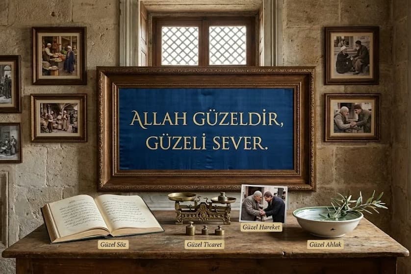Allah güzeldir, güzeli sever