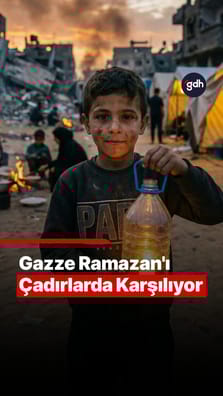 Gazze Ramazan'ı çadırlarda karşılıyor