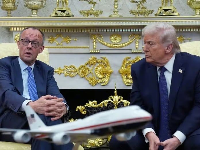 Merz'den Trump ile işbirliğine devam mesajı