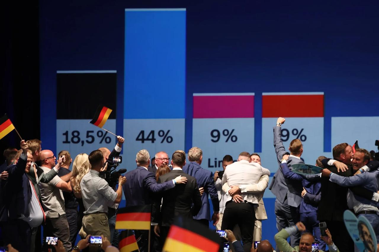 AfD'den Almanya genelinde tarihi rekor