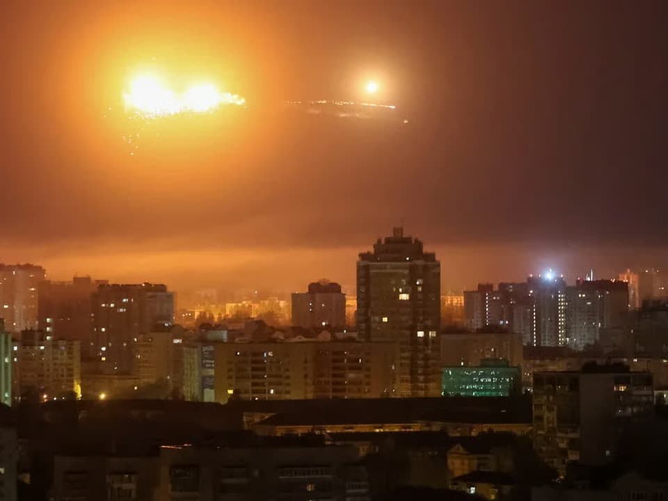 Kiev'e füze saldırısı