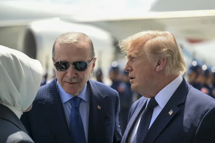 Erdoğan ile Trump görüştü