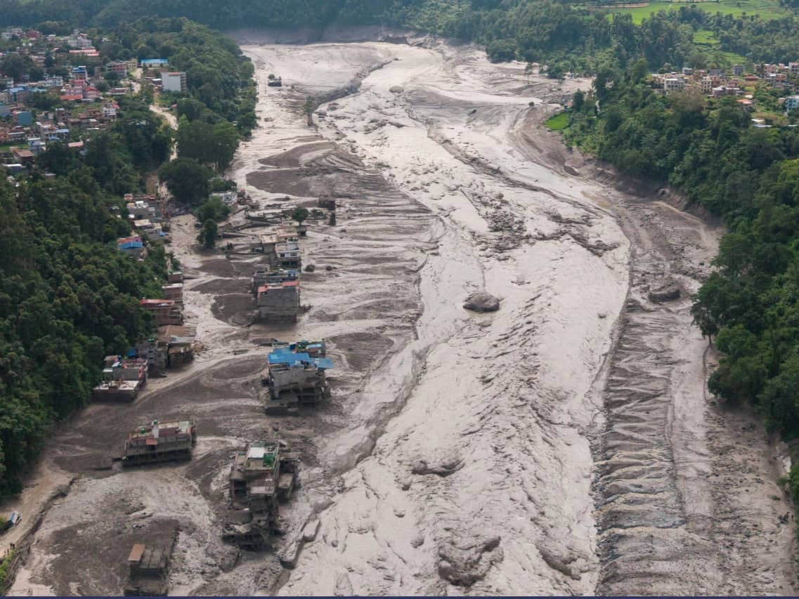 Nepal'deki sel felaketinde can kaybı 538'e yükseldi