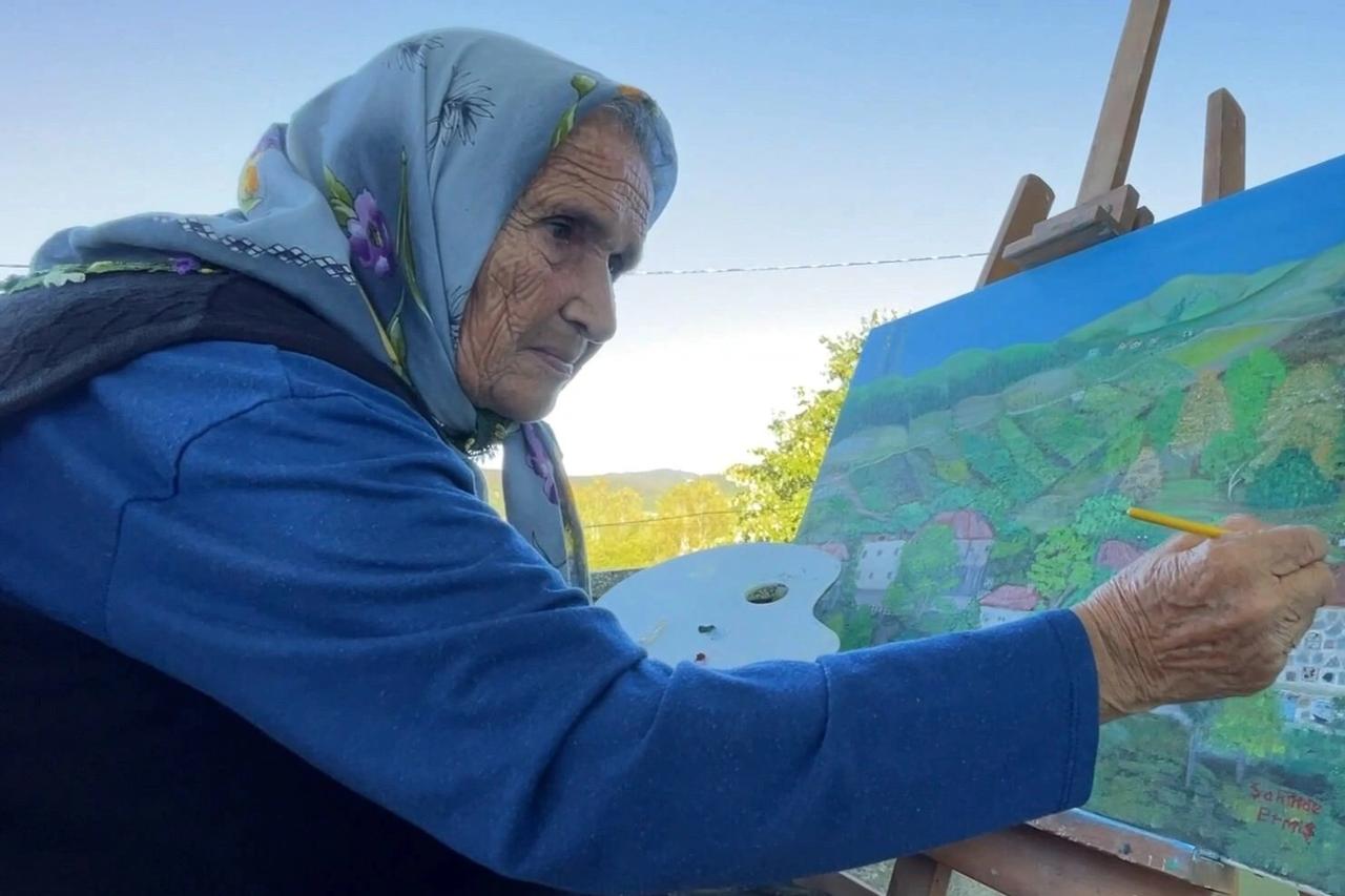 Bob Ross ilhamıyla 22 yıldır resim yapıyor