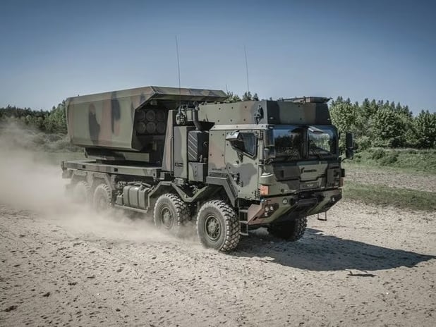 GMARS roketatar sistemi ABD'de test ediliyor