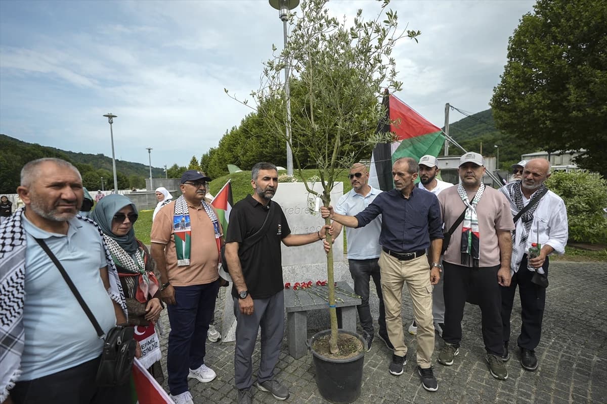 Fransa'dan yola çıkan Filistin konvoyu Bosna Hersek'e ulaştı