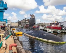 USS New Hampshire Norfolk tersanesinde modernizasyon sürecine girdi