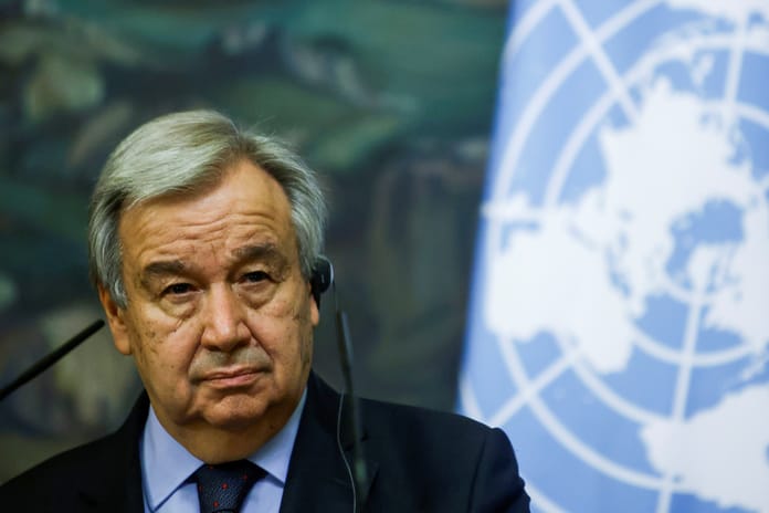Guterres'ten önemli Sudan açıklaması