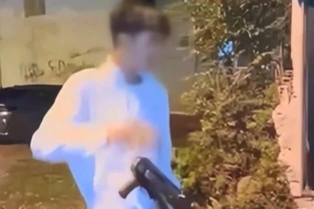 Sarıyer’de husumetlisine gözdağı vermek için kalaşnikofla havaya ateş açtı