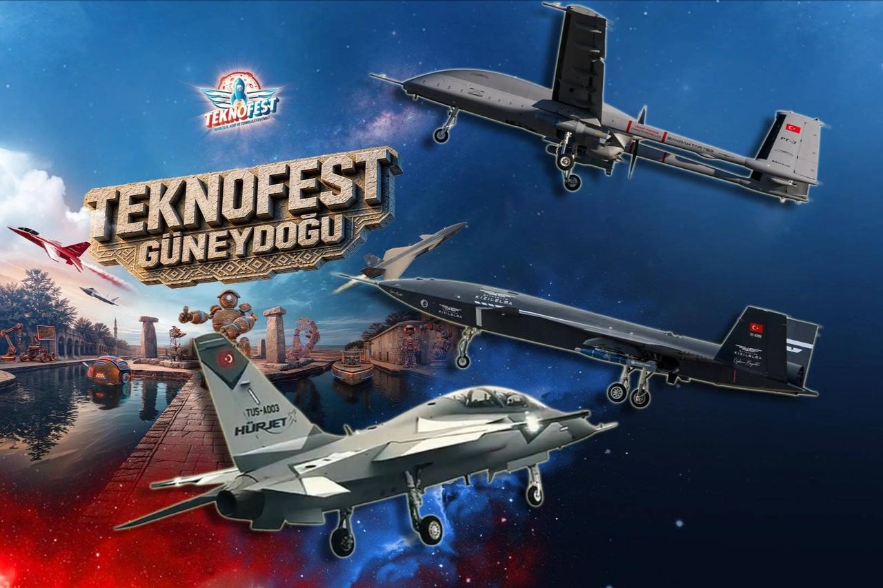 TEKNOFEST Güneydoğu için geri sayım başladı! Yarın ziyaretçilerine kapılarını açıyor 