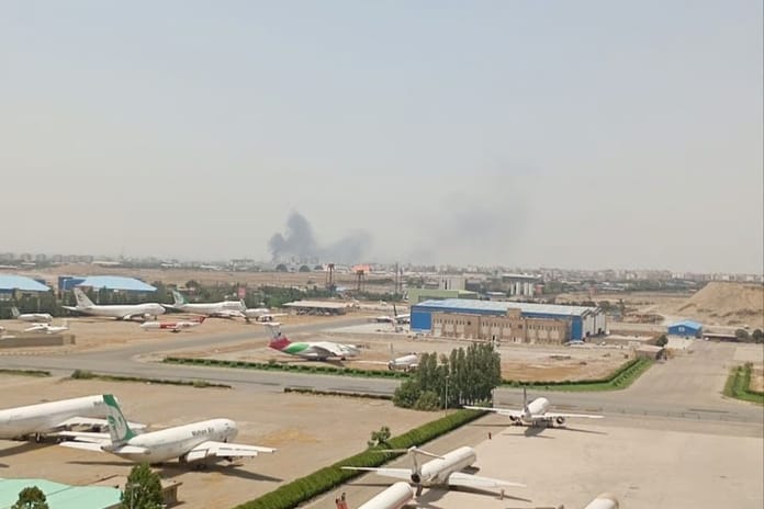 Mehrabad Havalimanı yakınlarında patlama iddiası