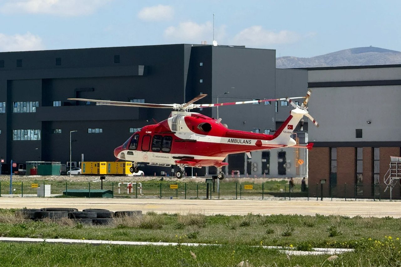 GÖKBEY hava ambulansı test uçuşunu tamamladı