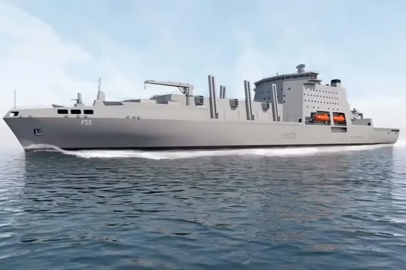 Britanya, yeni nesil lojistik gemisinin inşasına başladı: RFA Resurgent için ilk çelik kesildi