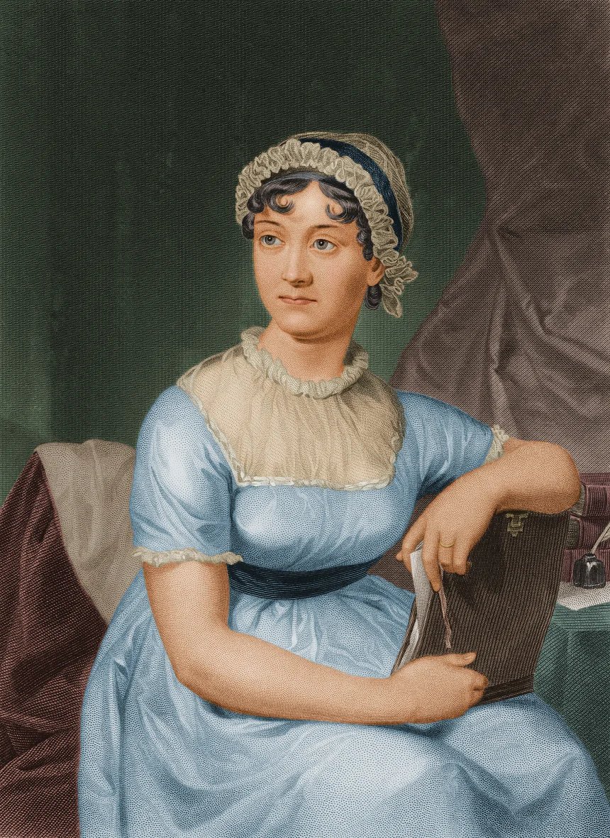Jane Austen hayatı boyunca altı romanı tamamladı.