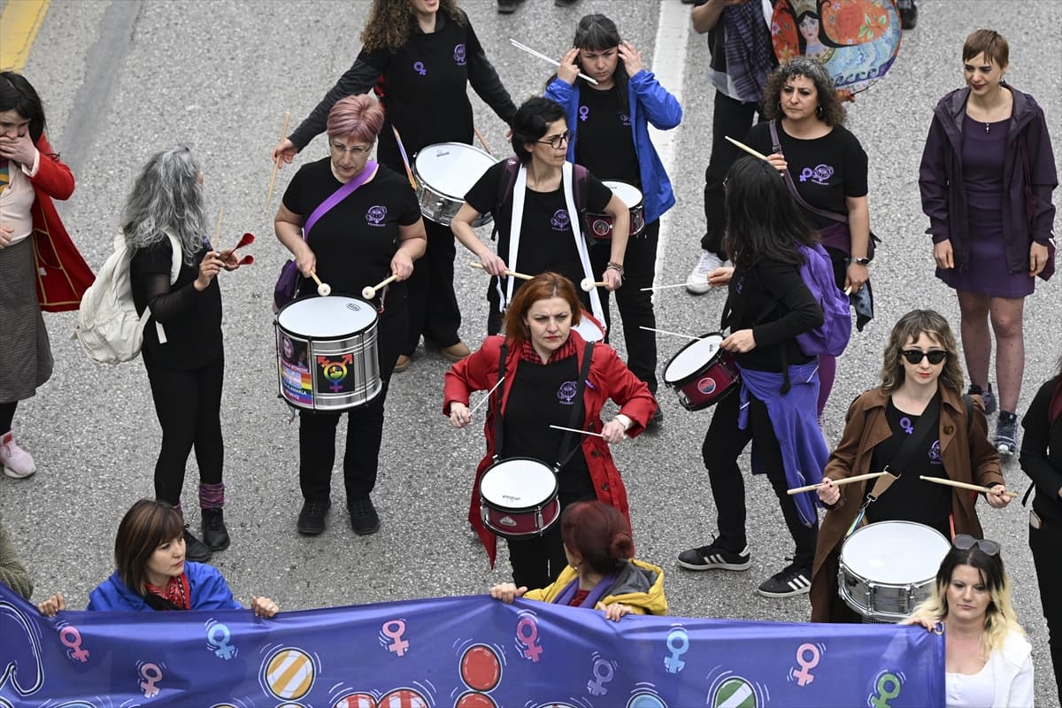Başkentte 1 Mayıs böyle kutlandı! Doruk Madencilik işçileri de meydandaydı