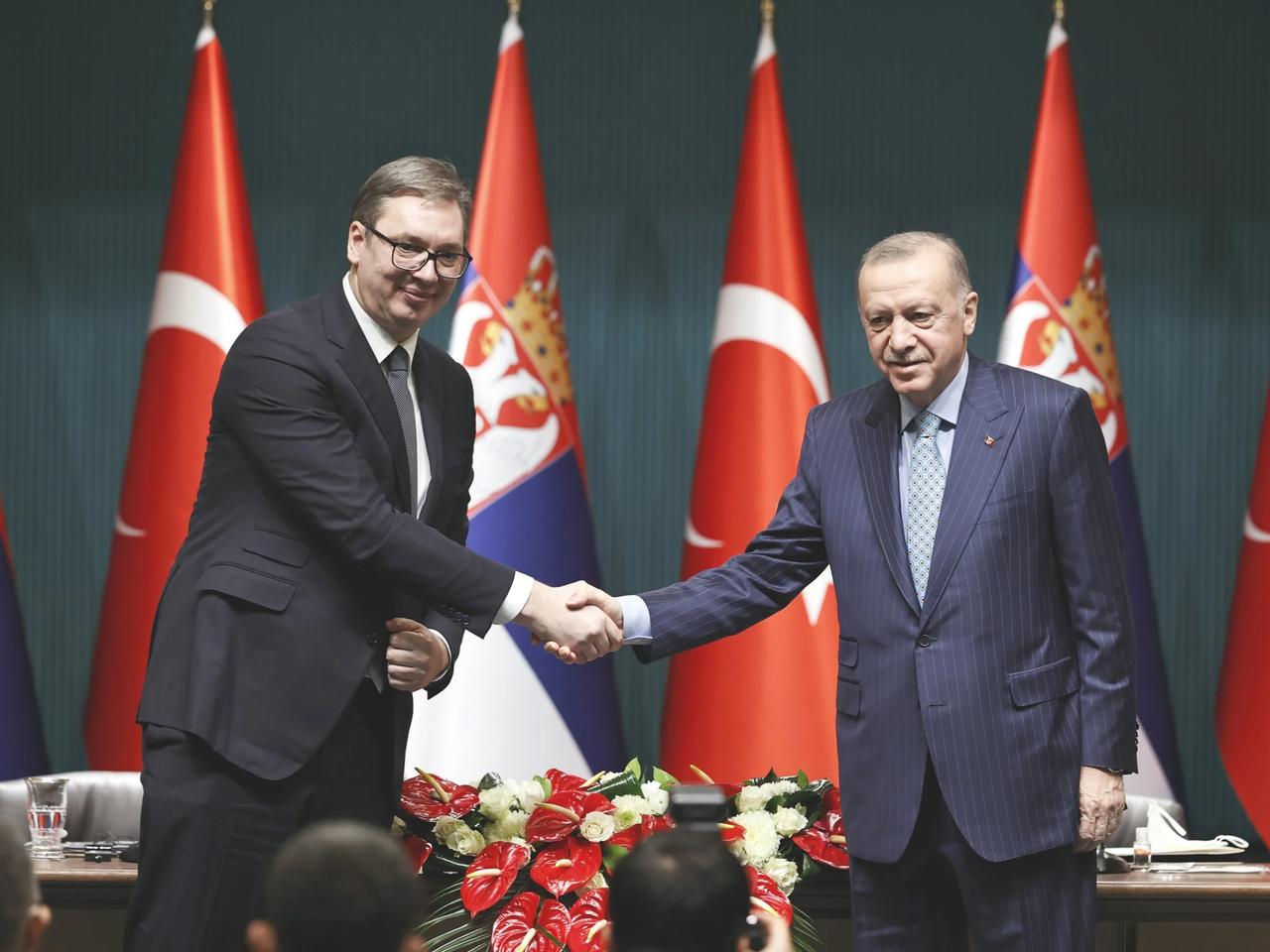 Vucic'den Türkiye'ye övgü dolu sözler