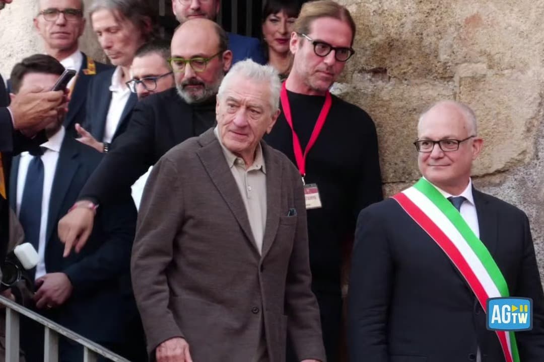Robert De Niro'ya Roma Nişanı verildi