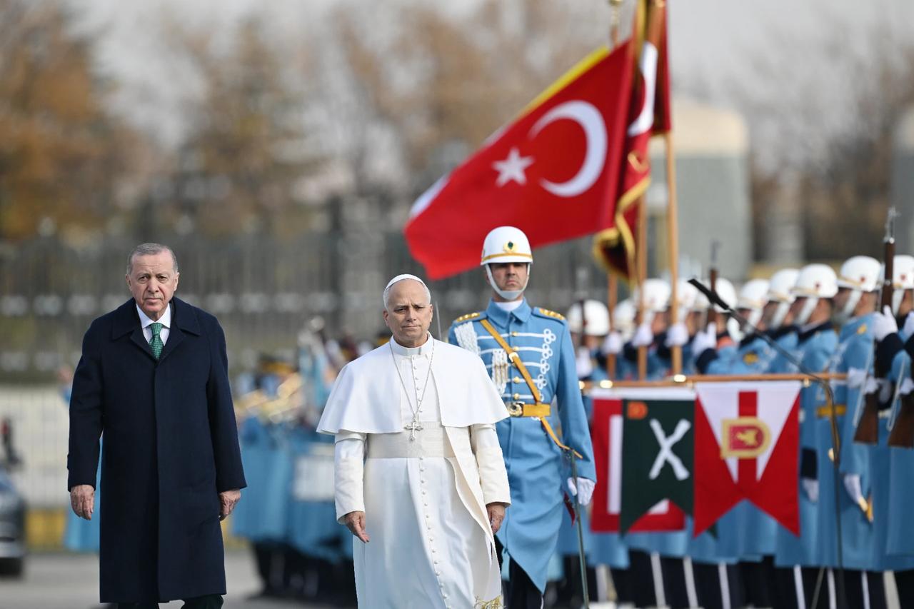 Papa 14. Leo, Anıtkabir’i ziyaret etti