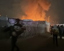 İşgalci İsrail bir kez daha ateşkesi ihlal ederek Gazze’yi bombaladı