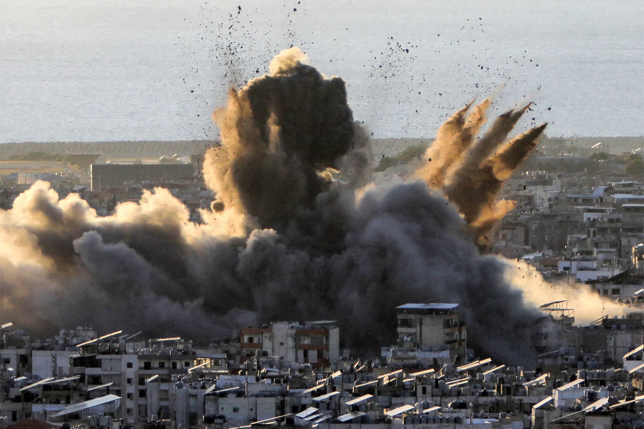 Israel Bombs Beirut Again, Hits Hezbollah