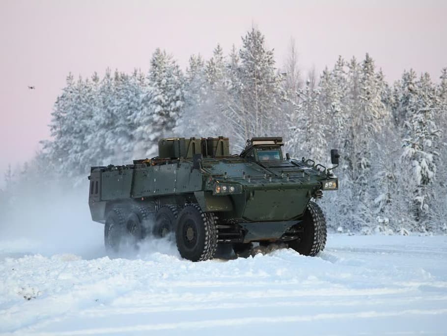 İsveç’ten Patria 6×6 filosuna yeni takviye
