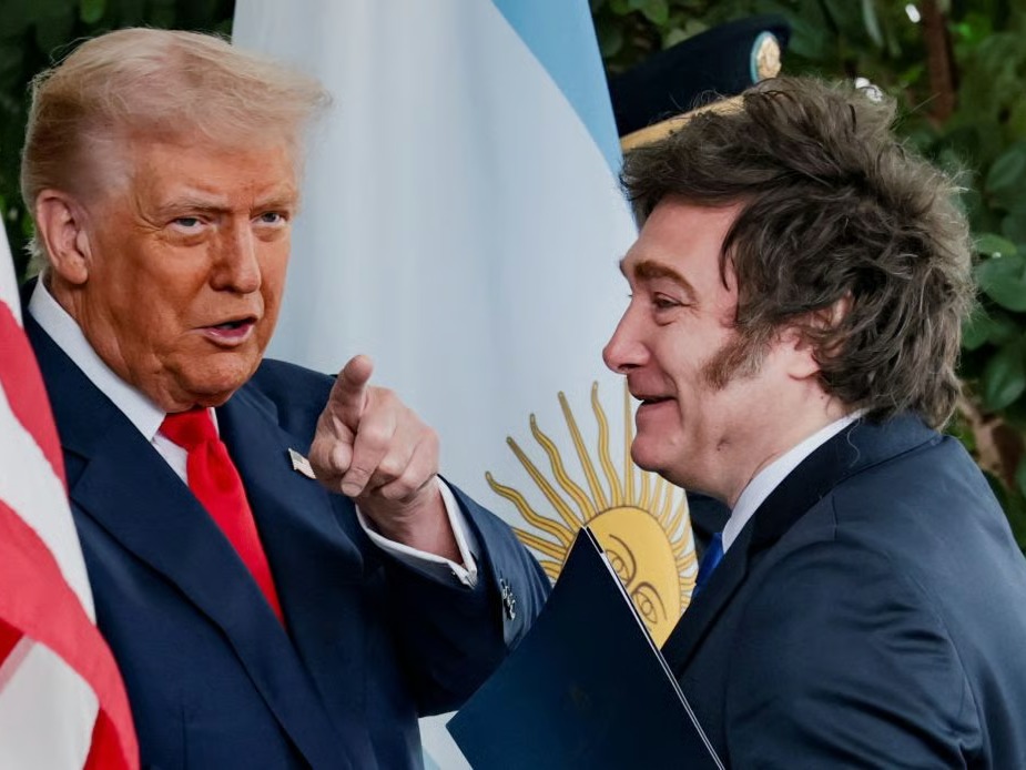 Trump Says Argentina “Fighting for Its Life”